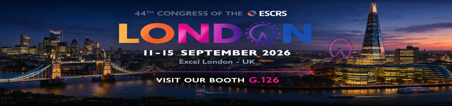 ESCRS 2026 London Booth G.126 | TITAN MEDICAL INSTRUMENTS