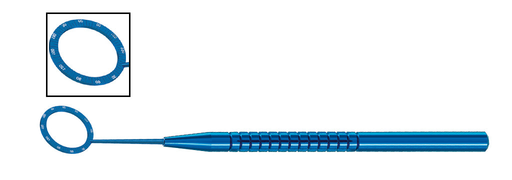 TKR101 Mendez Degree Gauge, Titanium | TITAN MEDICAL INSTRUMENTS