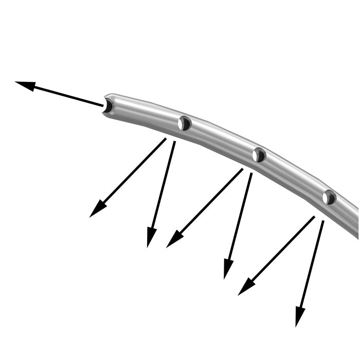 TMC110.7 Guell LASIK Irrigating Cannula, 25G, 7-Port tip | TITAN MEDICAL
