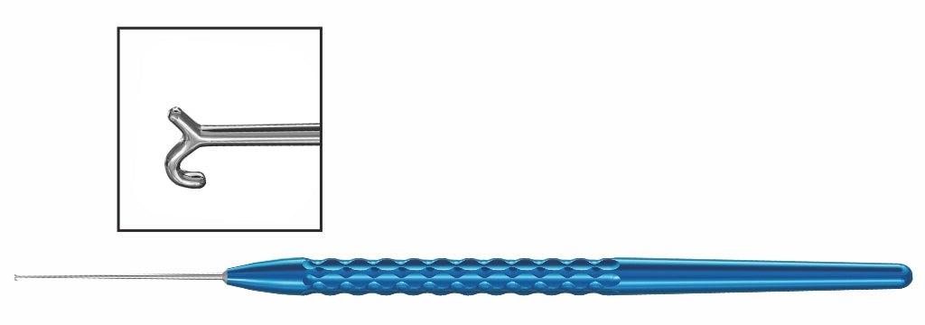 TME105 Rentsch Boat Hook Lens Manipulator Straight | TITAN MEDICAL