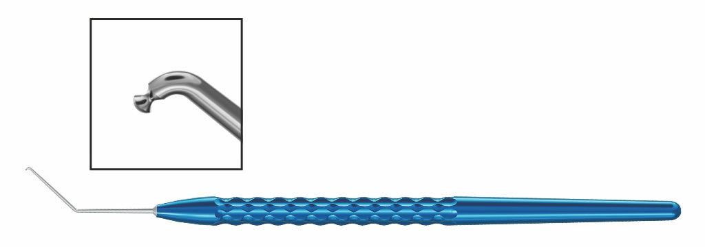 TME115 IOL Manipulation Hook Angled | TITAN MEDICAL