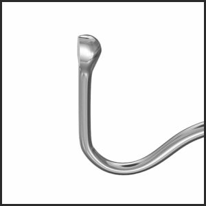 TME122 Jameson Muscle Hook tip | TITAN MEDICAL