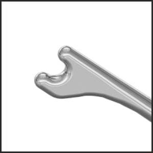 TME126 Zirm Lens Loop Manipulator Angled tip | TITAN MEDICAL