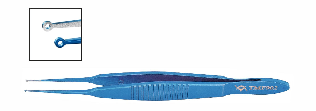Fechtner Conjunctiva Eye Surgery Forceps - Suture Tying & Fixation Tool For Ophthalmology