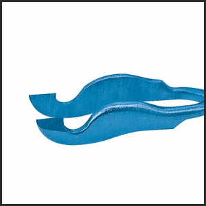 TMF907 Akahoshi Hybrid Combo Prechopper Forceps Straight, Titanium tip | TITAN MEDICAL