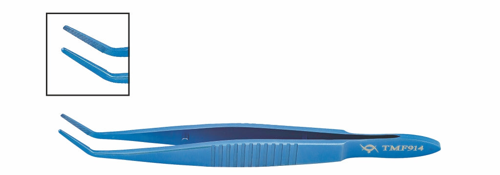 TMF914 Nugent Utility Forceps, 45° Angled, Titanium | TITAN MEDICAL