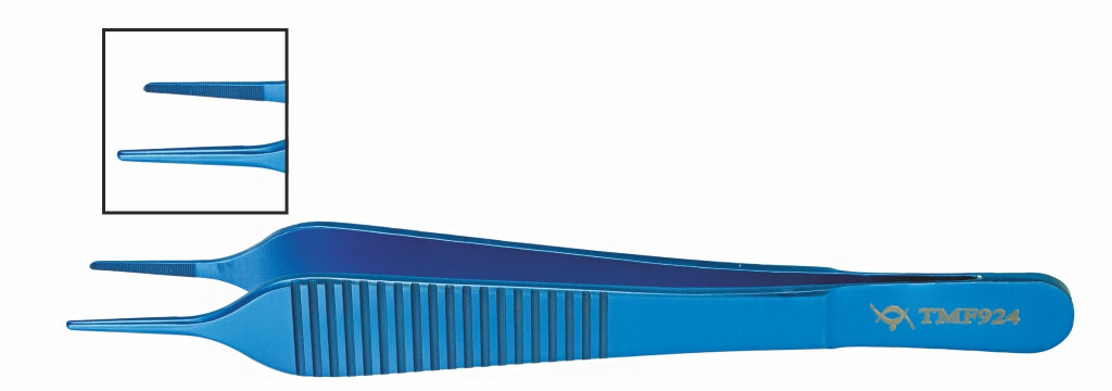 TMF924 Adson Dressing Forceps Delicate, Titanium | TITAN MEDICAL
