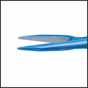 TMH100 McPherson Needle Holder Straight, Titanium tip | TITAN MEDICAL