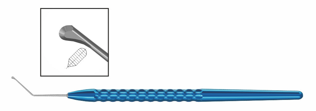 TMK104 Drysdale Nucleus Crushing Knife Manipulator Angled | TITAN MEDICAL