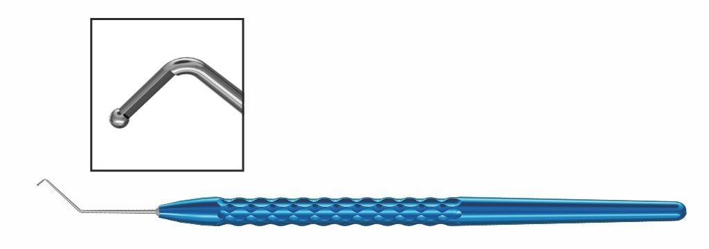 TMK112 Daniel-Walkow Phaco Chopper, 0.4mm Ball Tip, 1.8mm Tip Length | TITAN MEDICAL