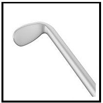 TMK132 Rubiolini Quick Chopper Right working part | TITAN MEDICAL