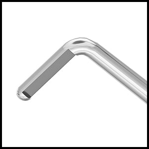 TMK1481 Nagahara Phaco Chopper Angled Left tip | TITAN MEDICAL