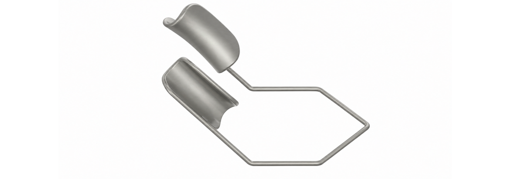 TMR208 Barraquer Wire Solid Blade Eye Speculum Adult Temporal | TITAN MEDICAL