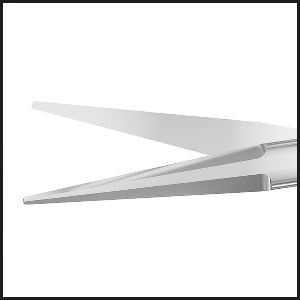 Vannas Scissors Straight, 115 mm Handle, Stainless Steel tips | TITAN MEDICAL