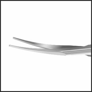 TMS404 Westcott Scissors Curved Extra Sharp tip | TITAN MEDICAL
