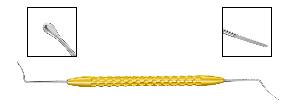 TMT314 ReLEx® SMILE® Double Ended Spatula with Spoon Tip | TITAN MEDICAL