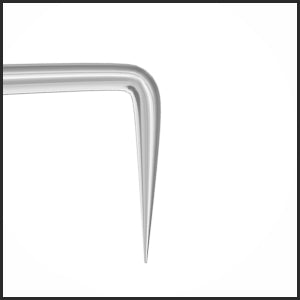 TMT331 FemtoLASIK Double-Ended Flap Lifter & Retreatment Spatula tip1 | TITAN MEDICAL