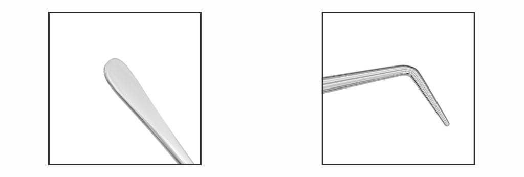 TMT333 SMILE / CLEAR / SmartSight Lenticule Spatula-Hook, Double-Ended both tips | TITAN MEDICAL