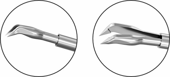 TMV101 Kershner MICS Capsulorhexis Forceps 23 Gauge tip | TITAN MEDICAL