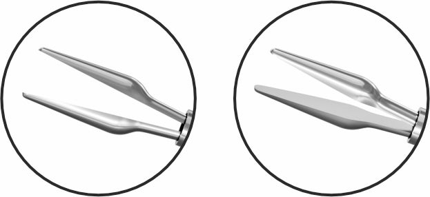 TMV111 Grasping Forceps Smooth Straight 20G tip | TITAN MEDICAL