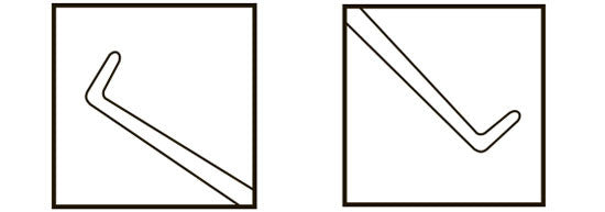 TKR105 Double Ended Sinskey Hook, Angled - Titan Medical Instruments