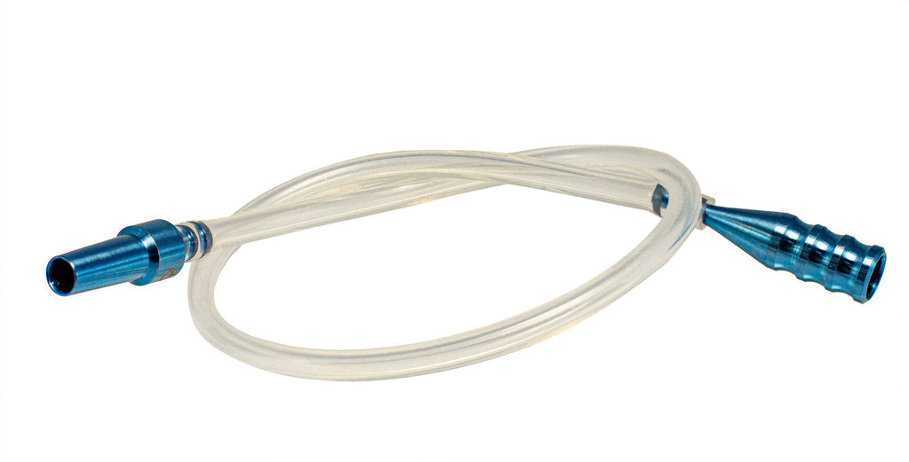 TMA104 Adapter Luer Female to Male with Silicone Extension Tube, Titanium | TITAN MEDICAL