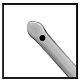 TMC123 DALK Irrigating "Big Bubble" Flat Cannula - Titan Medical Instruments