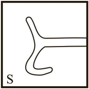 TME105 Rentsch Boat Hook Lens Manipulator Straight - Titan Medical Instruments