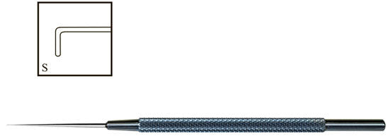 TME107 Sinskey Iris & IOL Hook Straight - Titan Medical Instruments