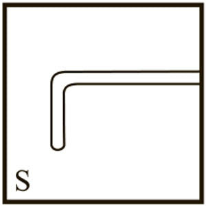 TME107 Sinskey Iris & IOL Hook Straight - Titan Medical Instruments