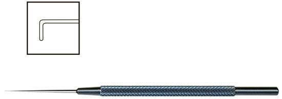TME108 Sinskey Iris & IOL Hook Straight, TITANIUM - Titan Medical Instruments