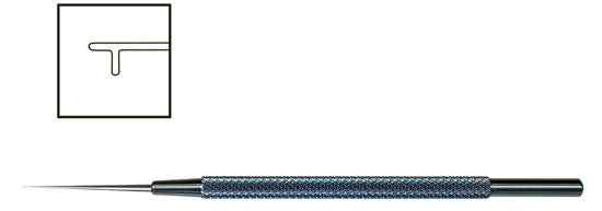 TME116 Fenzl Insertion Hook Straight - Titan Medical Instruments