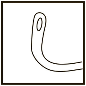 TME121 Gass Retinal Detachment Hook - Titan Medical Instruments