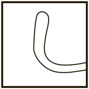 TME123 Graefe Strabismus Hook - Titan Medical Instruments