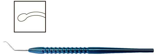 TME124 Connor Wand Nucleus Manipulator Angled - Titan Medical Instruments