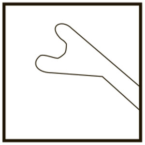 TME126 Zirm Lens Loop Manipulator Angled - Titan Medical Instruments