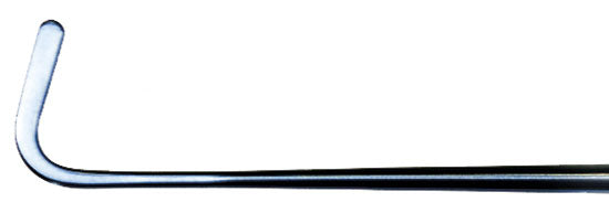 TME133 Graefe Muscle Hook, Titanium - Titan Medical Instruments