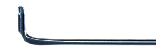 TME135 Wright Grooved Muscle Hook Right, Titanium - Titan Medical Instruments