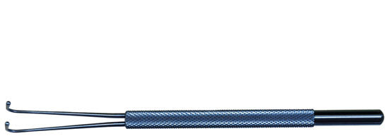 TME136 Manson Double Ended Strabismus Hook, Titanium - Titan Medical Instruments