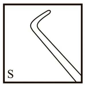 TME141 Sinskey Reverse Hook Angled - Titan Medical Instruments