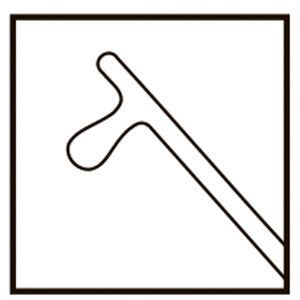 TME145 Lester IOL Manipulator / Pusher Angled - Titan Medical Instruments