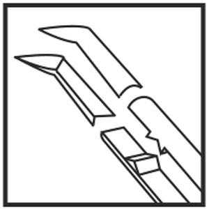 TMF114 Utrata Capsulorhexis Forceps Angled, Titanium - Titan Medical Instruments