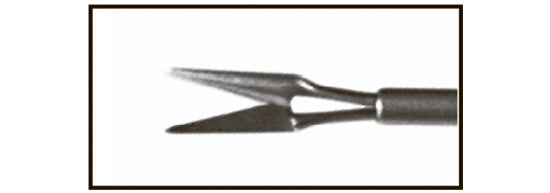 TMF146 23G MICS Capsulotomy Scissors Curved - Titan Medical Instruments