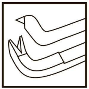 TMF207 Troutman-Barraquer Corneal Utility Forceps 0.4mm (Colibri), Titanium - Titan Medical Instruments