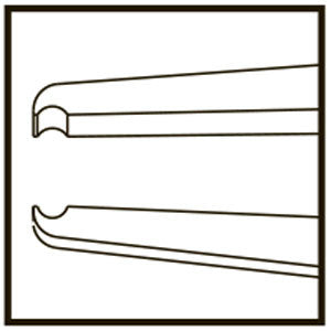 TMF470 Pierce Fixation Forceps, Titanium - Titan Medical Instruments