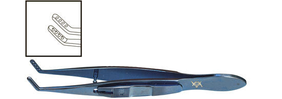 TMF477 Jameson Muscle Forceps Child Right, Titanium - Titan Medical Instruments