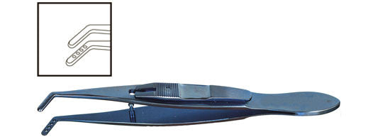 TMF478 Jameson Muscle Forceps Child Left, Titanium - Titan Medical Instruments