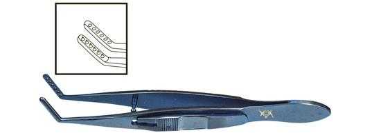 TMF479 Jameson Muscle Forceps Right, Titanium - Titan Medical Instruments