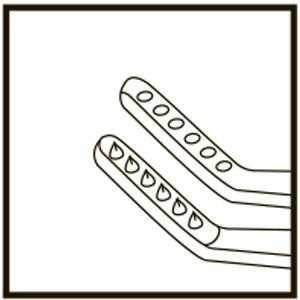 TMF479 Jameson Muscle Forceps Right, Titanium - Titan Medical Instruments