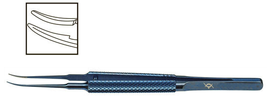 TMF568 Girard Tying Forceps Tips 0.3mm Straight, Titanium - Titan Medical Instruments